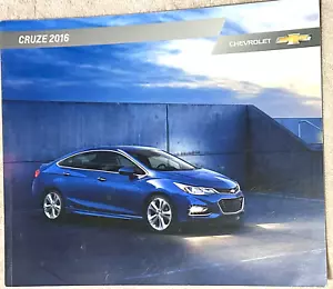 ORIGINAL FACTORY 2016 CHEVROLET CRUZE AUTOMOBILES MODELS BROCHURE - 32 PAGES - Picture 1 of 7