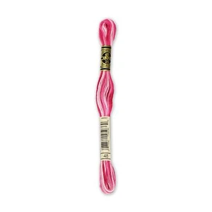DMC 6-Strand Embroidery Cotton 8.7yd-Variegated Baby Pink - 12 Pack - Picture 1 of 1