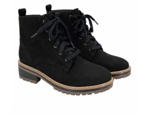 Botas con cordones para dama Kensie Kasha - NEGRAS TALLA 9 nuevas en caja, envío gratuito - Imagen 1 de 8