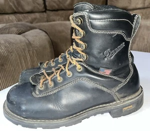 Danner Quarry 17325 Black Alloy Toe  7" Womens Size 9 Gore Tex - Picture 1 of 9