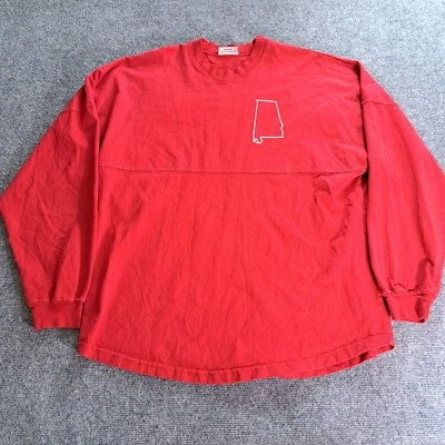 Spirit Alabama Sweatshirt Adult Size Large Red Long Sleeve Pullover Cotton - Image 1 of 4
