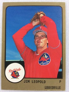 1988 Louisville Redbirds-ProCards Minor League Baseball Card-Jim Leopold