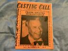 1981 Casting Call Flyer Frank Sinatra Chris Reeve Joe Louis Boxer Jun Wilkinson