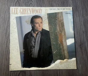 Lee Greenwood Love Will Find It's Way to you MCA Records 5770 Vinyl LP - Picture 1 of 3