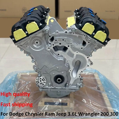 Remanufactured Engine Assembly For Chrysler Dodge Charger Ram Jeep 3.6L Wrangler - Image 1 of 4