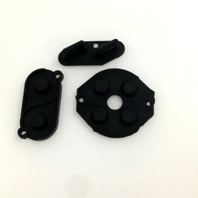 Black For Nintendo Game Boy Original DMG-01 Conductive Rubber Silicone Buttons - Image 1 of 2