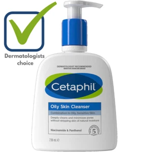 Cetaphil Oily Skin Cleanser, Face Wash, 236ml, For Combination to Oily Sensitive - Picture 1 of 4