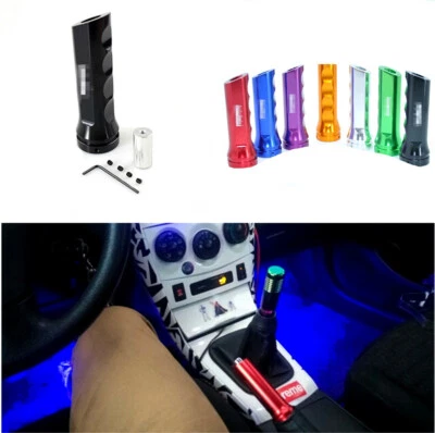 Protector de manija de freno de mano de aluminio negro para automóvil diámetro 2,5 cm Foto 1 de 4