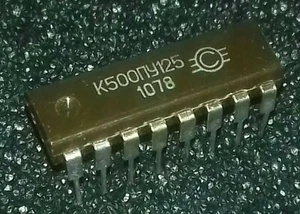 1 pz K500PU125 = MC10125 CAMBIO LIVELLO ECL A TTL PRODUZIONE SOVIETICA - Foto 1 di 1