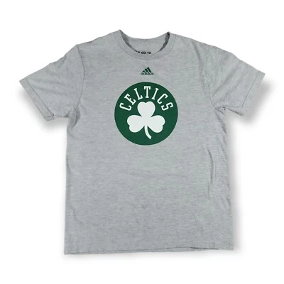 Camiseta Adidas The Go To Boston Celtics Gris Cuello Redondo Juvenil Talla Grande Foto 1 de 4