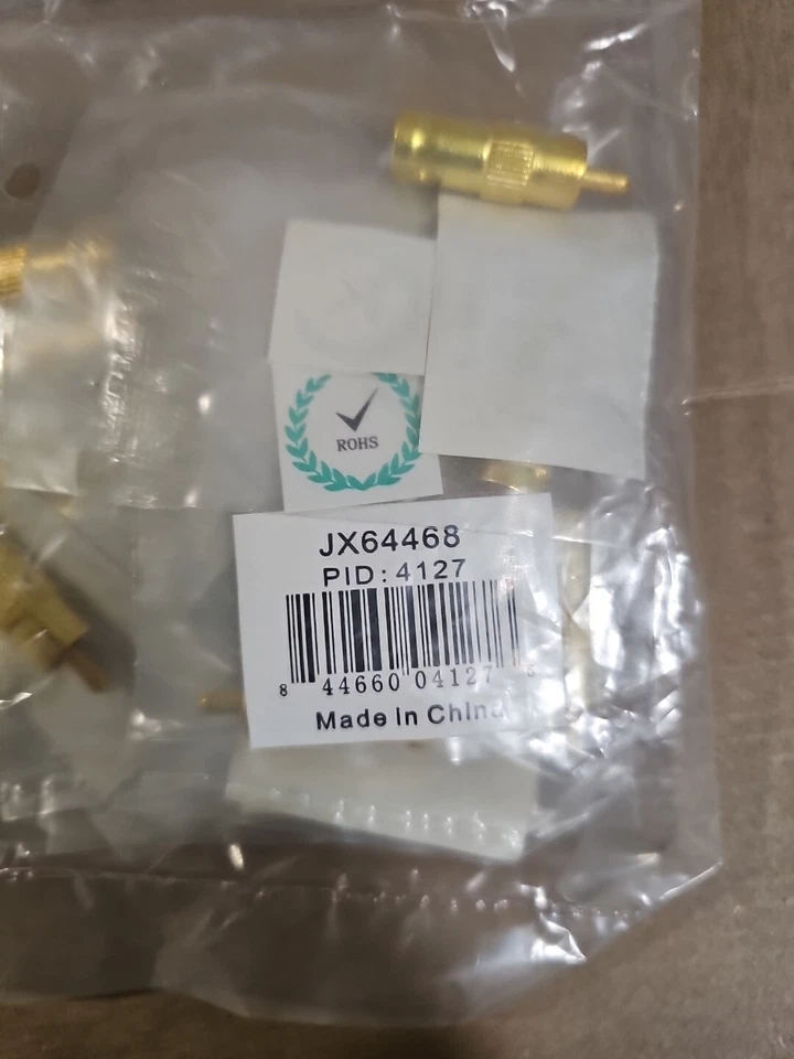 Monoprice 4127 BNC Female to RCA Male Adaptor - Gold Plated