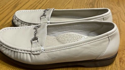 SAS размер 10,5 тонкий Tripad комфорта ноги скольжения метро крем поскользнуться на туфли серебряный слиток - Изображение 1 из 4