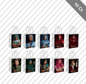 10 Descendants Rise of Red Mixed Favor Gift Bag Birthday Party Loot 5.5x8 Goodie - Picture 1 of 1