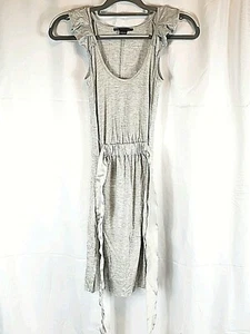 Armani Exchange Damen graues Kleid mit Gürtel Größe Extra Small - Bild 1 von 6