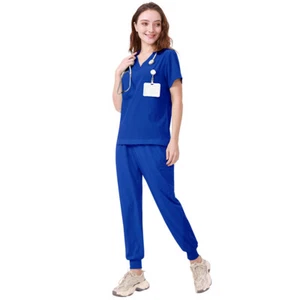 2025 Summer Hot Sale Medical Nursing Uniform Scrub Set Men Women B2B Wholesale - Picture 1 of 103
