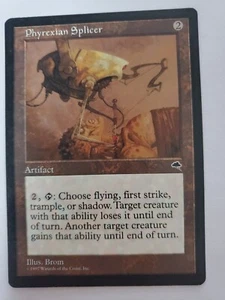 MTG Magic The Gathering Card Phyrexian Splicer Artifact Tempest 1997 - Picture 1 of 2