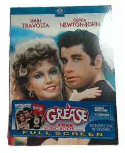 NEW Grease DVD 2002 Full Screen Collection Includes Songbook Inside Reg 1 - Picture 1 of 2