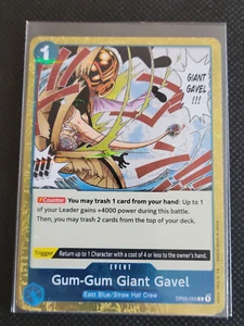 Gum-Gum Giant Gavel (Jolly Roger Foil) - OP03-055 - Premium Booster The Best - Picture 1 of 1