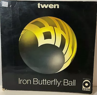 Twen Iron Butterfly - Ball 12" Vinyl Gatefold 1969 Germany SD 33-280 Album - Image 1 of 4