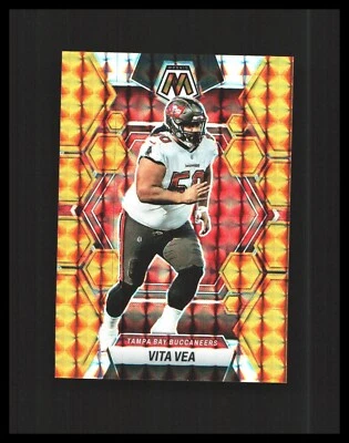 2023 Vita Vea Panini Mosaic Orange /199 #230 Tampa Bay Buccaneers - Image 1 of 3
