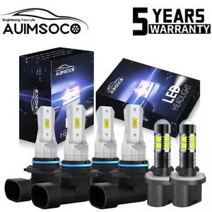 Faro LED blanco + bombillas antiniebla para GMC Yukon SLE 2000-2006 deportivo utilitario - Imagen 1 de 15