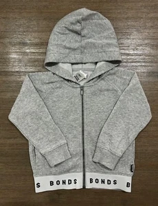 Size 3 Bonds grey hoodie in excellent condition - Picture 1 of 1