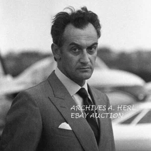 Moto Guzzi owner Alejandro De Tomaso 1970s photo photograph - Bild 1 von 1