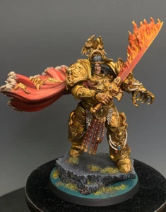 Emperor of Mankind Height 2.7 inches Warhammer 40K Pro Painted Games Workshop - Picture 1 of 6