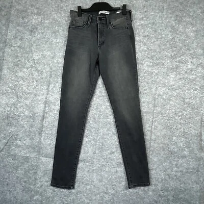 Code Bleu Women's Black High Rise 5-Pocket Skinny Stretch Jeans Size 6 - Image 1 of 4