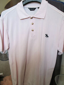 CUTTING EDGE - PALE PINK POLO SHIRT SIZE SMALL