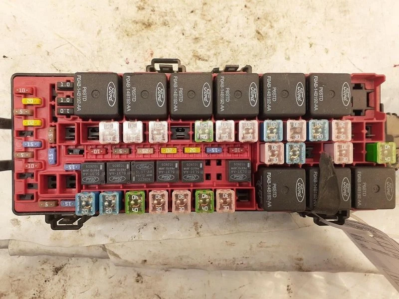 2008-2010 Ford F250SD F350 SD Fuse Box Engine Module Assembly OEM - Изображение 1 из 4