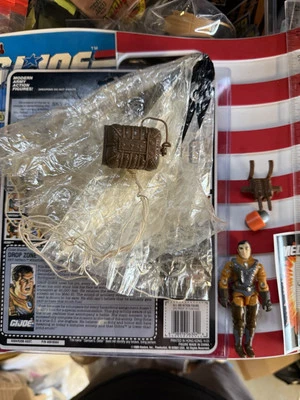 GI JOE ~ 1990 DROP ZONE ~ SKY PATROL ~ 100% Completo con Paracaídas y Tarjeta Completa Foto 1 de 4