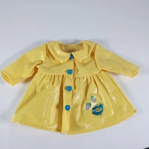 Giacca American Girl Bitty Baby Bitty Twins giallo soleggiato attrezzatura antipioggia - Foto 1 di 10