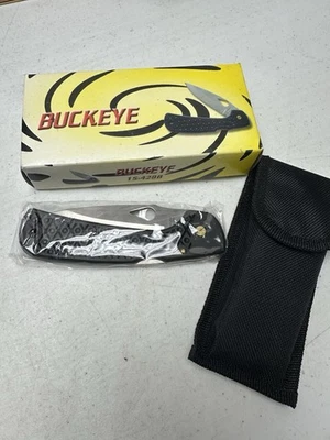 Navaja de Bolsillo NOS Frost Buckeye 15-4288 5" Cerrada Cerrada Acero Inoxidable Foto 1 de 4