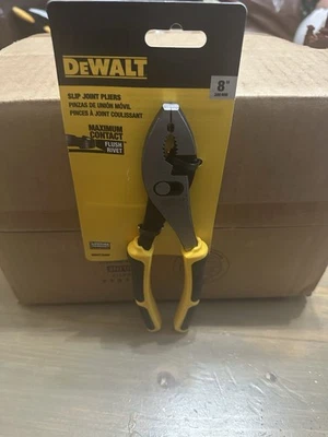 Dewalt 8 pulgadas Alicates para juntas deslizantes con remache empotrado - DWHT75403 - Imagen 1 de 2