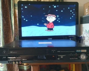 Panasonic DMR-EZ48V DVD Recorder & Video Cassette Recorder - HDMI - w/ Remote - Picture 1 of 10