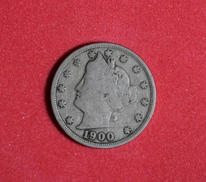 1900- Liberty Head V Nickel #P31669 - Picture 1 of 2