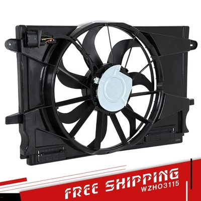 For 2017-2019 Chevrolet Cruze 1.4L I4 AC Radiator Cooling Fan GM3115303 39013323 Foto 1 de 4