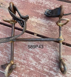 Antique homemade bridle bit Perhaps Prison Made 5“ mouthpiece - Picture 1 of 4