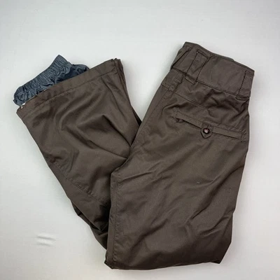 Columbia Convert Snow Pants Womens Small Brown Ski Board Cargo - Image 1 of 4