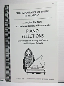 Die Bedeutung der Musik in der Religion - Intl. Bibliothek Klaviermusik für Kirche - Bild 1 von 4