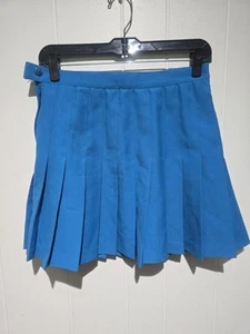 Minifalda de tenis plisada Kaelin años 80 de colección y2K azul poli talla 10 - Imagen 1 de 3
