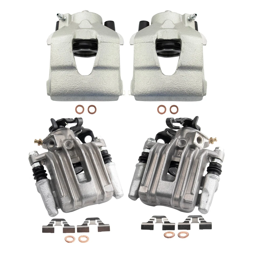 For Volkswagen Golf 1999-2006 TRQ CLA84414 Front & Rear Disc Brake Calipers Foto 1 de 4