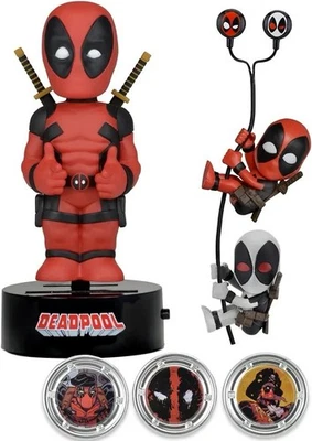 NECA MARVEL Deadpool Edición Limitada Set de Regalo Figura de Acción con Auriculares y Escaladores Foto 1 de 4