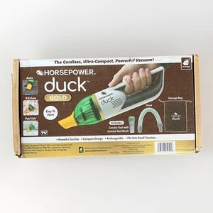 Horsepower Duck Vacuum Gold Edition With Upgraded Battery, AS-SEEN-ON-TV - Picture 1 of 3