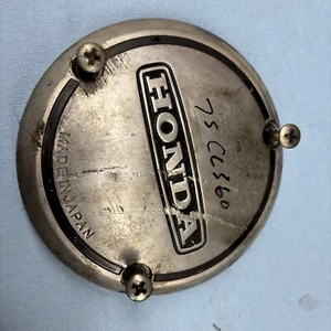 1976 Honda Cl360 Cl 360 Motor Stator Cover Plate - Picture 1 of 2