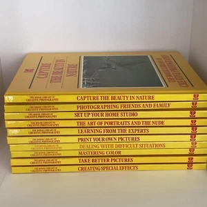 Set of 10 Kodak Library of Creative Photography How-To Books 1980s - Picture 1 of 12