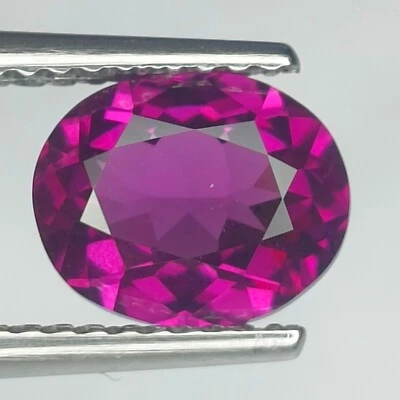 2.04 CTS RASBERRY COLOR NATURAL RHODOLITE GARNET-REF VIDEO - Image 1 of 4