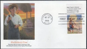 US Scott #2787 "Classic Books/ Huckleberry Finn" FDC - Picture 1 of 1