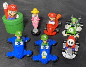 Nintendo Mario Kart  Vehicles & Figures Lot Mostly McDonald’s Toys Jakks - Picture 1 of 5